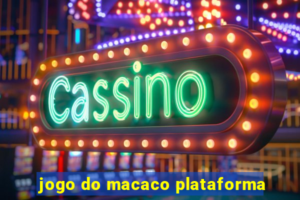 jogo do macaco plataforma